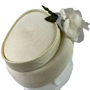 Vintage | Accessories | Vintage White Rose Floral Pillbox  display picture 2
